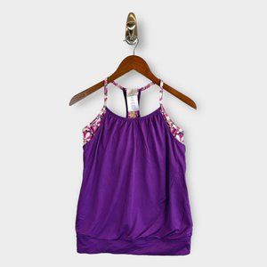 Ivivva Athletica Girl Purple Tank Top